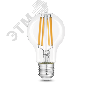 Лампа светодиодная филаментная LED 20 Вт 1800 лм 2700К AC185-265В E27 А60 (груша) теплая Black Filament