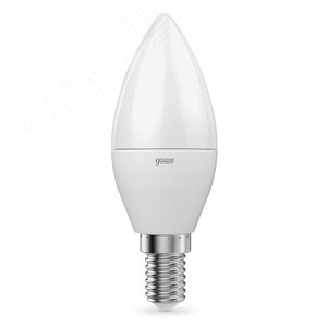 Лампа светодиодная LED 7 Вт 590 лм 4100К свеча нейтральный E14 AC 220В диммируемая Black - фото 1