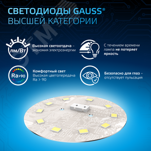 Лампа светодиодная LED 9.5 Вт 950 лм 6500К свеча холодный E14 AC 220В Black - фото 6