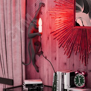 Лампа светодиодная LED 6 Вт 440 лм RGBW свеча E14 AC 220В RGBW и диммирование от пульта Black - фото 7