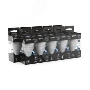 Лампа светодиодная LED 7 Вт 590 лм 4100К шар P45 нейтральный E14 AC 220В диммируемая Black - фото 3