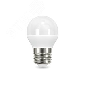 Лампа светодиодная LED 9.5 Вт 890 лм 3000К AC150-265В E27 шар P45 теплая  Black Gauss