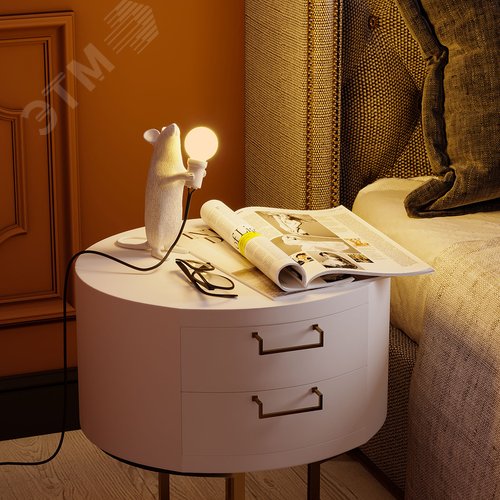 Лампа светодиодная филаментная LED 7 Вт 550 лм 2700К шар P45 теплый E14 AC 220В прозрачная колба Black Filament - фото 14