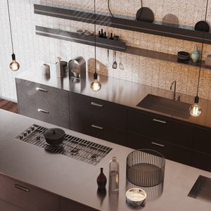 Лампа светодиодная филаментная LED 8 Вт 740 лм 2400К шар G95 теплый E27 AC 220В золотистая колба Black Filament - фото 5