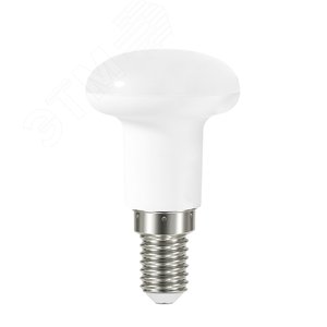 Лампа светодиодная LED 4 Вт 370 лм 6500К AC150-265В E14 грибок R39 холодная Black 106001304 GAUSS - 4