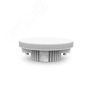 Лампа светодиодная LED 8 Вт 680 лм 6500К таблетка холодный GX53 AC 220В диммируемая Black - фото 1