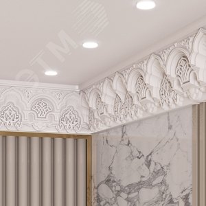 Лампа светодиодная LED 8 Вт 680 лм 6500К таблетка холодный GX53 AC 220В диммируемая Black - фото 6