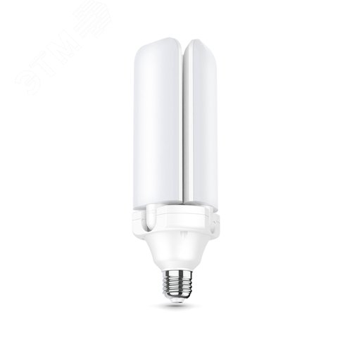 Лампа светодиодная LED 22 Вт 2100 лм 4000К нейтральный E27 AC 220В Клевер-3 сегмента Basic - фото 1