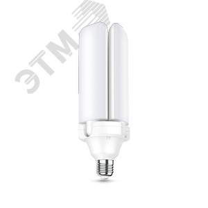Лампа светодиодная LED 22 Вт 2100 лм 4000К AC180-240В E27  нейтральный Клевер-3 сегмента Basic Gauss