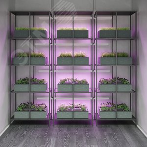 Светильник светодиодный для растений фитосветильник ДПО 15 Вт IP20 1175х25х37 мм Fito - фото 5