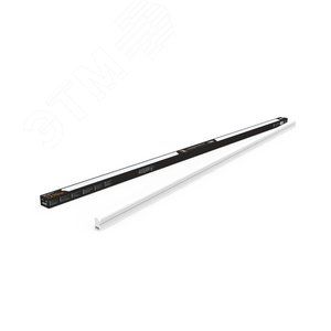 Светильник линейный светодиодный ДБО 15 Вт 1300 лм 3000К AC 220В IP20 1175х22х36мм крепления провода и коннекторы входят в комплект TL Black - фото 2