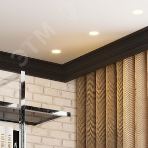 Лампа светодиодная LED 3 Вт 290 лм 3000К софит MR11 теплый GU4 AC 220В Black - фото 15