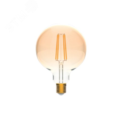 Лампа светодиодная умная филаментная LED 6.5 Вт 720 лм 2000-5500К E27 AC 220В IP20 изменение цветовой температуры и диммирование управление по Wi-Fi Smart Home - фото 1