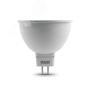 Лампа светодиодная LED 3.5 Вт 300 лм 4100К AC180-240В GU5.3 софит MR16 нейтральный  Elementary Gauss 13524 GAUSS - 4