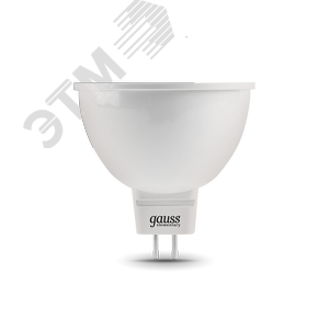 Лампа светодиодная LED 7 Вт 550 Лм 4100К белая GU5.3 MR16 Elementary Gauss (13527)