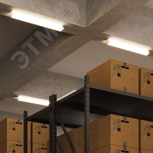 Светильник промышленный линейный ДСП 18 Вт 1700 лм 4000К AC 220В IP65 590х40х30мм матовый ULTRACOMPACT - фото 5