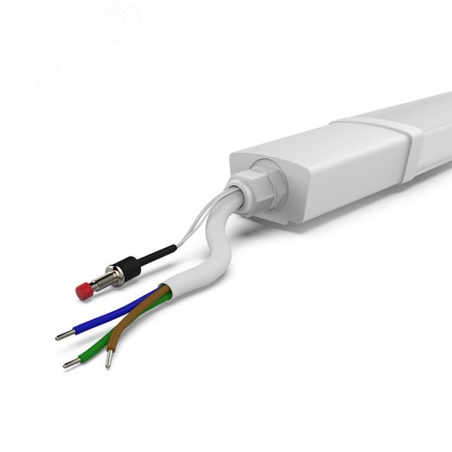 Светильник промышленный линейный ДСП 18 Вт 1800 лм 6500К AC 220В IP65 1035х32х39мм матовый с БАП 1,5ч ULTRACOMPACT - фото 2