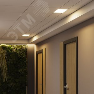 Светильник светодиодный ДПО 20 Вт 1700 лм 4000К AC 220В IP20 592х75х25мм матовый опал WLF-1 - фото 5