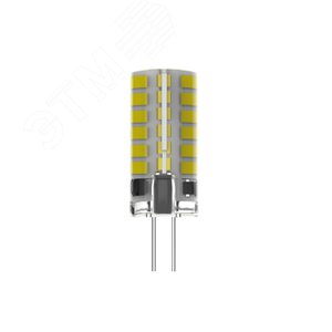 Лампа светодиодная LED 5 Вт 400 лм 3000К AC210-240В G4 капсула теплая силиконовая Elementary 18015 GAUSS - 2