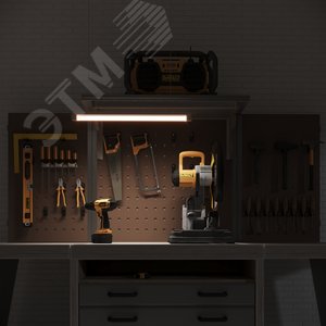 Лампа светодиодная LED 10 Вт 780 лм 4000К трубка Т8 нейтральный G13 AC 220В стеклянная Basic Gauss - фото 5