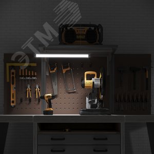 Лампа светодиодная LED 10 Вт 800 лм 6500К трубка Т8 холодный G13 AC 220В стеклянная Basic Gauss - фото 4