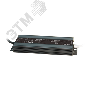 Блок питания (драйвер) для светодиодной ленты 150 Вт 24 В герметичный IP66 Black Gauss 202022150 GAUSS