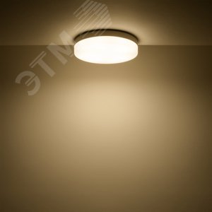 Лампа светодиодная LED 11.5 Вт 1095 лм 3000К AC180-240В GX53 таблетка теплая Basic 20849112 GAUSS - 3
