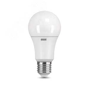 Лампа светодиодная LED 10 Вт 880 лм 3000К AC180-240В E27 А60 (груша) теплая  Elementary Gauss 23210 GAUSS - 4