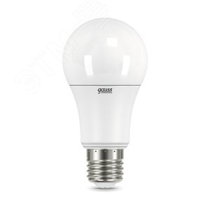 Лампа светодиодная LED 11 Вт 800х80-240В E27 А60 (груша) теплая (промоупаковка 2 лампы) Elementary 23211P GAUSS - 3
