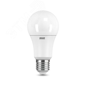 Лампа светодиодная LED 12 Вт 1170 лм 6500К AC180-240В E27 А60 (груша) холодная Elementary 23232 GAUSS - 4