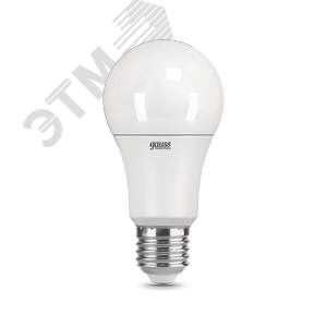 Лампа светодиодная LED 15 Вт 1480 Лм 6500К холодная E27 А60 Elementary Gauss (23235)
