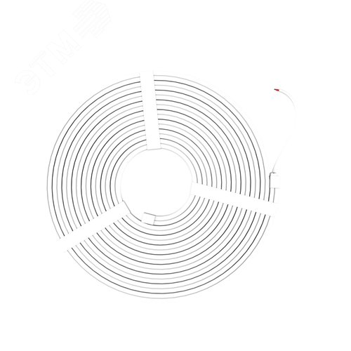 Лента светодиодная 12 Вт/м DC 24В 3000К IP68 NEON термостойкая для бань и саун 900 лм/м Gauss - фото 3
