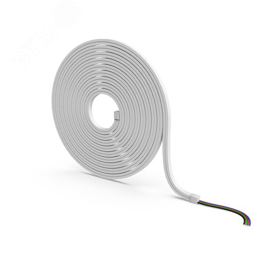 Изображение товара Лента светодиодная 12 Вт/м DC 24В RGB IP68 NEON термостойкая для бань и саун Gauss (шт)