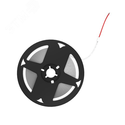 Лента светодиодная 6 Вт/м DC 24В 4000К IP20 60LED SMD2835 800 лм/м Black Gauss - фото 3