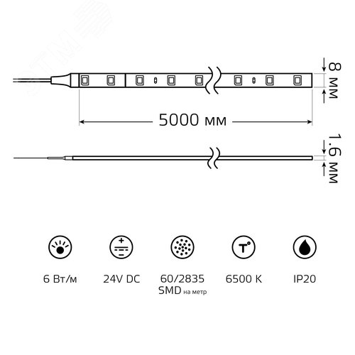 Комплект тросовых подвесов 2шт. по 1.5м - фото 4