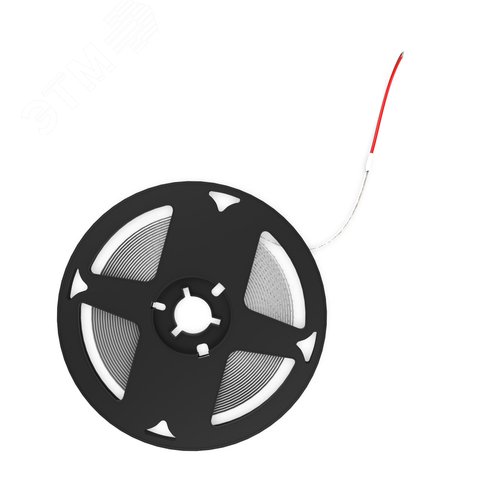 Лента светодиодная 12 Вт/м DC 24В 6500К IP20 120LED SMD2835 1400 лм/м Black Gauss - фото 3