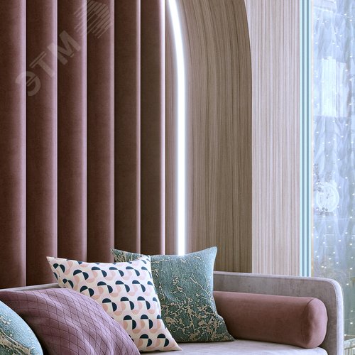 Лента светодиодная 12 Вт/м DC 24В 6500К IP20 120LED SMD2835 1400 лм/м Black Gauss - фото 7