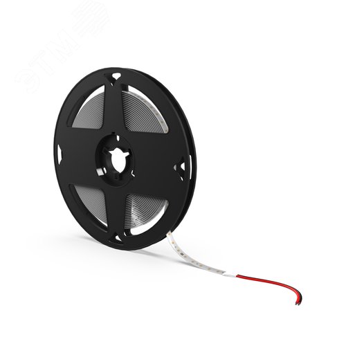 Лента светодиодная 6 Вт/м DC 24В 4000К IP65 60LED SMD2835 800 лм/м Black Gauss - фото 1