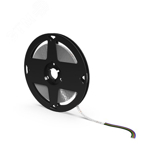 Лента светодиодная 14 Вт/м DC 24В RGB IP65 60LED SMD5050 Black Gauss - фото 1