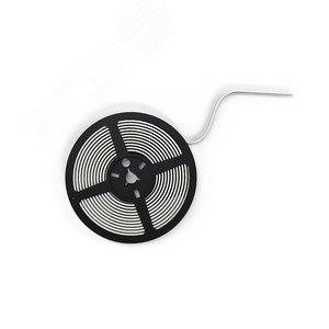 Лента светодиодная 14.4 Вт/м DC 12В 3000К IP20 60LED SMD5050 660 лм/м Black - фото 2