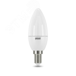 Лампа светодиодная LED 12 Вт 880 лм 3000К AC180-240В E14 свеча теплая  Elementary Gauss 33112 GAUSS - 5