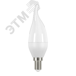 Лампа светодиодная LED 6 Вт 420 Лм 3000К E14 свеча теплая Elementary Gauss
