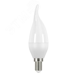 Лампа светодиодная LED 6 Вт 450 лм 4100К AC180-240В E14 свеча нейтральный Elementary 34126 GAUSS - 5