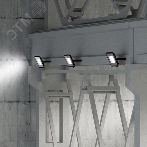 Прожектор светодиодный ДО 150 Вт 18000 Лм 6500К AC 220В IP65 250х32х335мм матированное закаленное стекло Qplus - фото 15