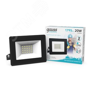 Прожектор светодиодный ДО 20 Вт 1795 Лм 4000К AC 220В IP65 105х118х29мм Elementary G2 - фото 2