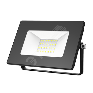 Прожектор светодиодный ДО-30 Вт 2700 Лм 6500К IP65 200-240 В PROMO черный LED Elementary Gauss (613100330P)