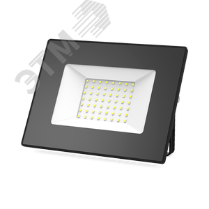 Прожектор светодиодный LED ДО 50 Вт 4500 Лм 6500К IP65 185х140х30 мм Elementary Gauss