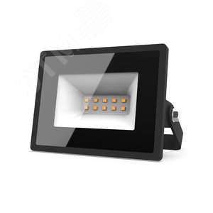 Изображение товара Прожектор светодиодный ДО 10 Вт 890 лм 3000К AC 220В Черный IP65 76х93х28мм Elementary G2 Gauss (шт)