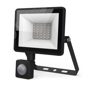 Прожектор светодиодный ДО 30 Вт 2850 Лм 6500К AC 220В IP65 176х136х40мм с датчиком движения Elementary-S - фото 2