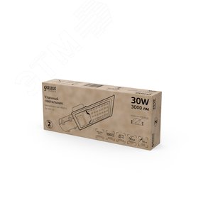 Светильник уличный консольный ДКУ 30 Вт 3000 лм 4000К AC 220В IP65 316х130х57мм широкая КСС Ш Avenue - фото 5